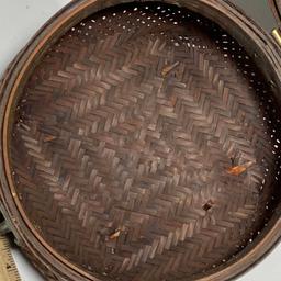 Nice Woven Hinged Lid Basket