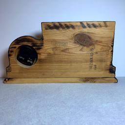 Vintage Wooden Last Supper Clock