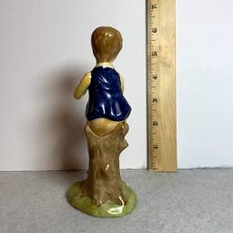 Porcelain Boy Figurine