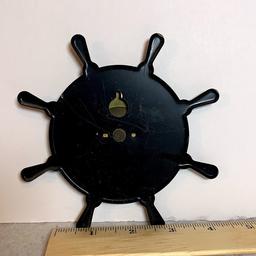 Vintage Ship's Wheel Thermometer