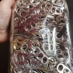 Vintage Half Gallon Chicago Guernsey Milk Bottle Filled With Bottle Tabs