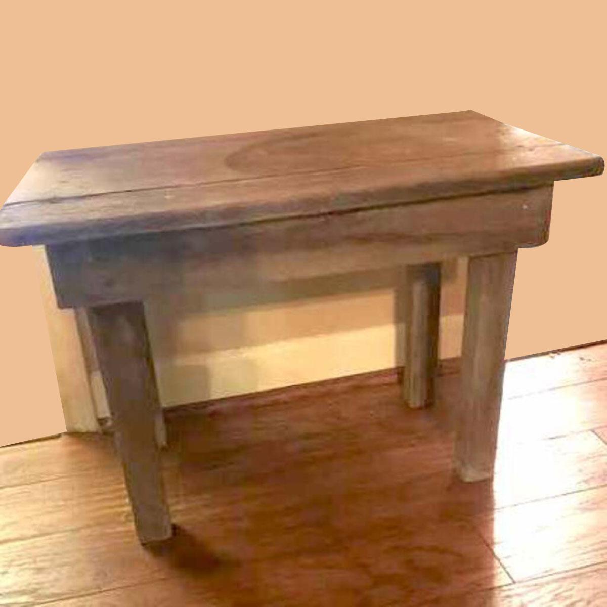 Vintage Small Wood Table