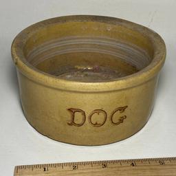R.R.P. Roseville Pottery “Dog” Bowl