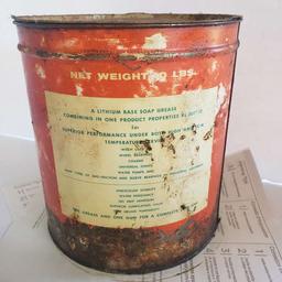 Sinclair Litholine Multi Purpose 10 Lbs. Oil Can With Dinosaur