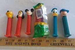 Lot of Vintage Pez Dispensers, Disney, Wonder Woman