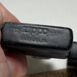 Vintage Black Zippo Lighter