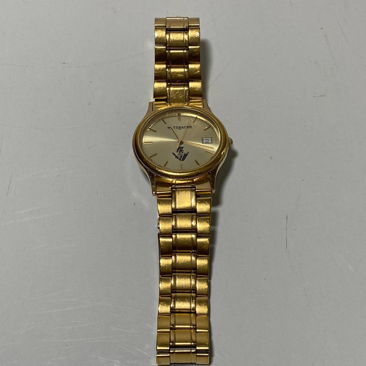 Gold Tone Wittnauer Men’s Wrist Watch