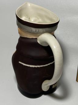 Goebel W. Germany 8” Friar Tuck Monk Pitcher