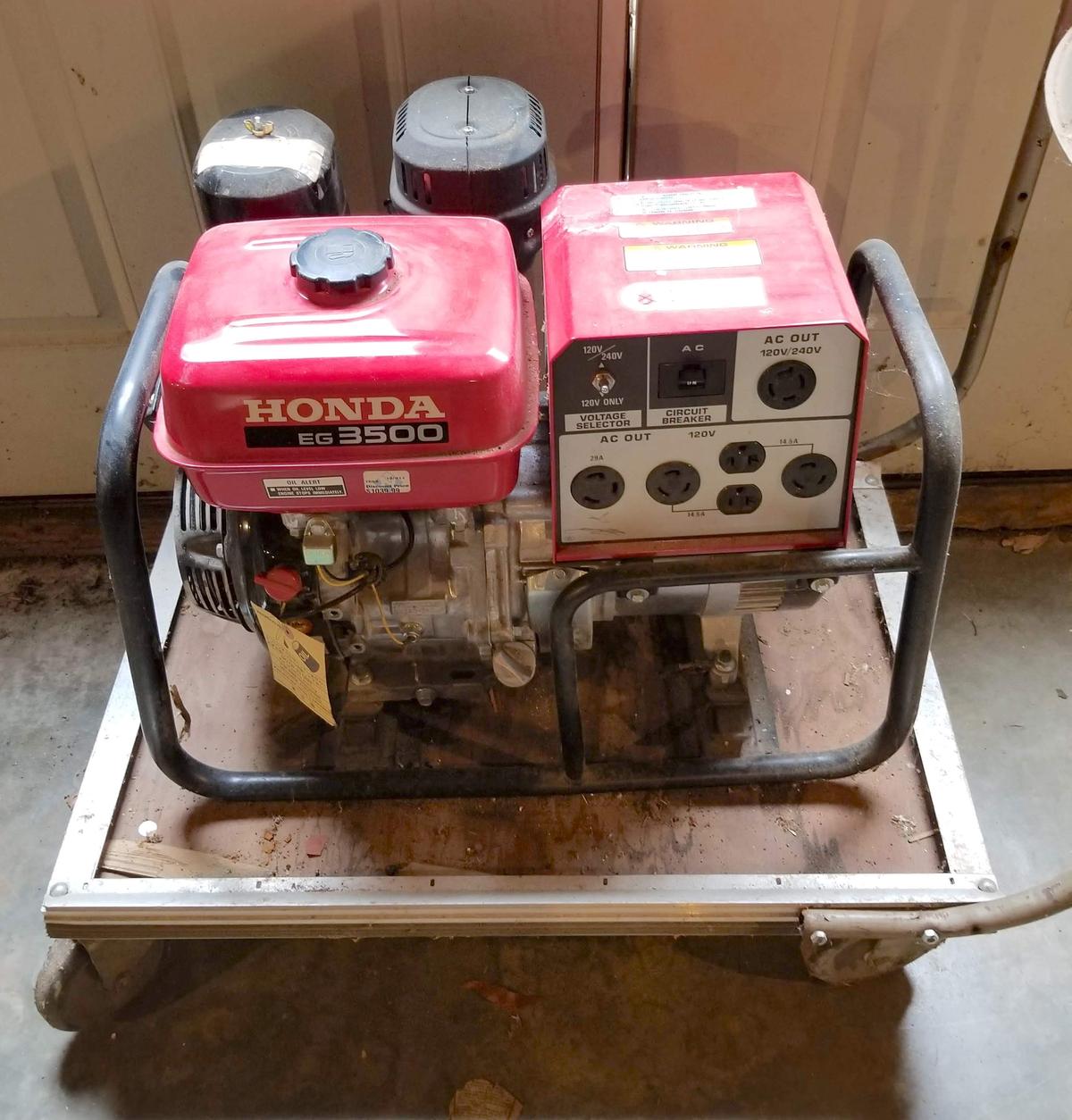 Honda EG 3500 Generator - Works