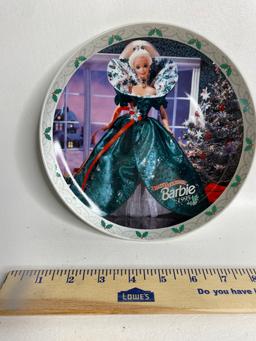 Special Edition 1995 Happy Holiday Barbie Plate