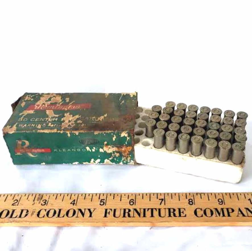 Box of 38 Remington 38 Special Bullets