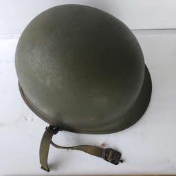 Vietnam Era Steel M-1 Helmet (