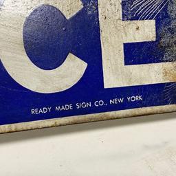 Porcelain “OFFICE” Sign From Ready Made Sign Co. NY