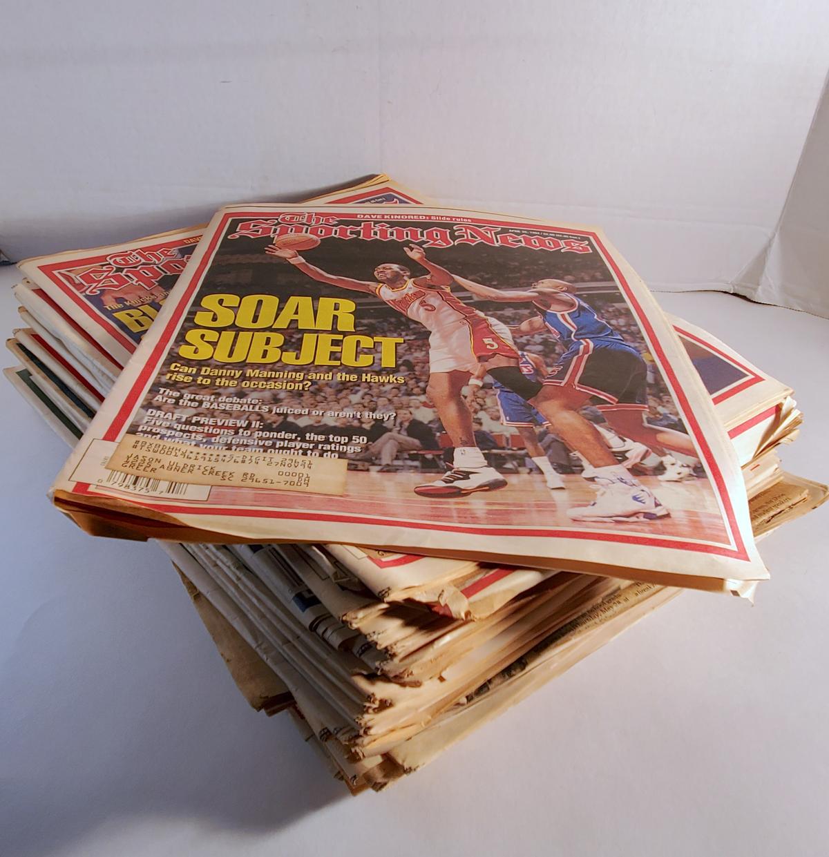 Large Lot of "The Sporting News"