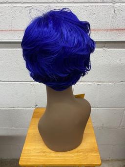 Lot of 19 Wigs in Various Styles & Colors
