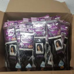 Lot of 65 Packs of Dara Fusion Premium Human Hair Tangle Free