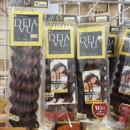 Assorted Lot of 80 Deja Vu 100% Human Hair In Various Colors, Length, and Styles
