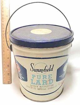 Sunnyfield Lard Can with Lid