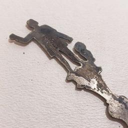 Vintage Sterling Silver Columbus Spoon