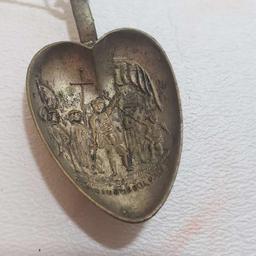 Vintage Sterling Silver Columbus Spoon