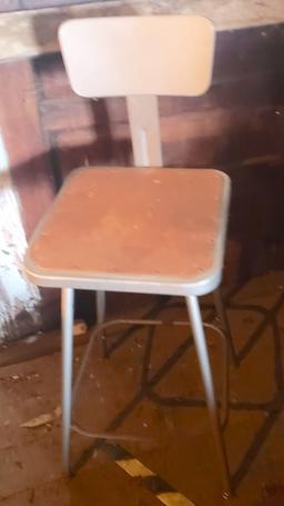 Vintage Metal Stool