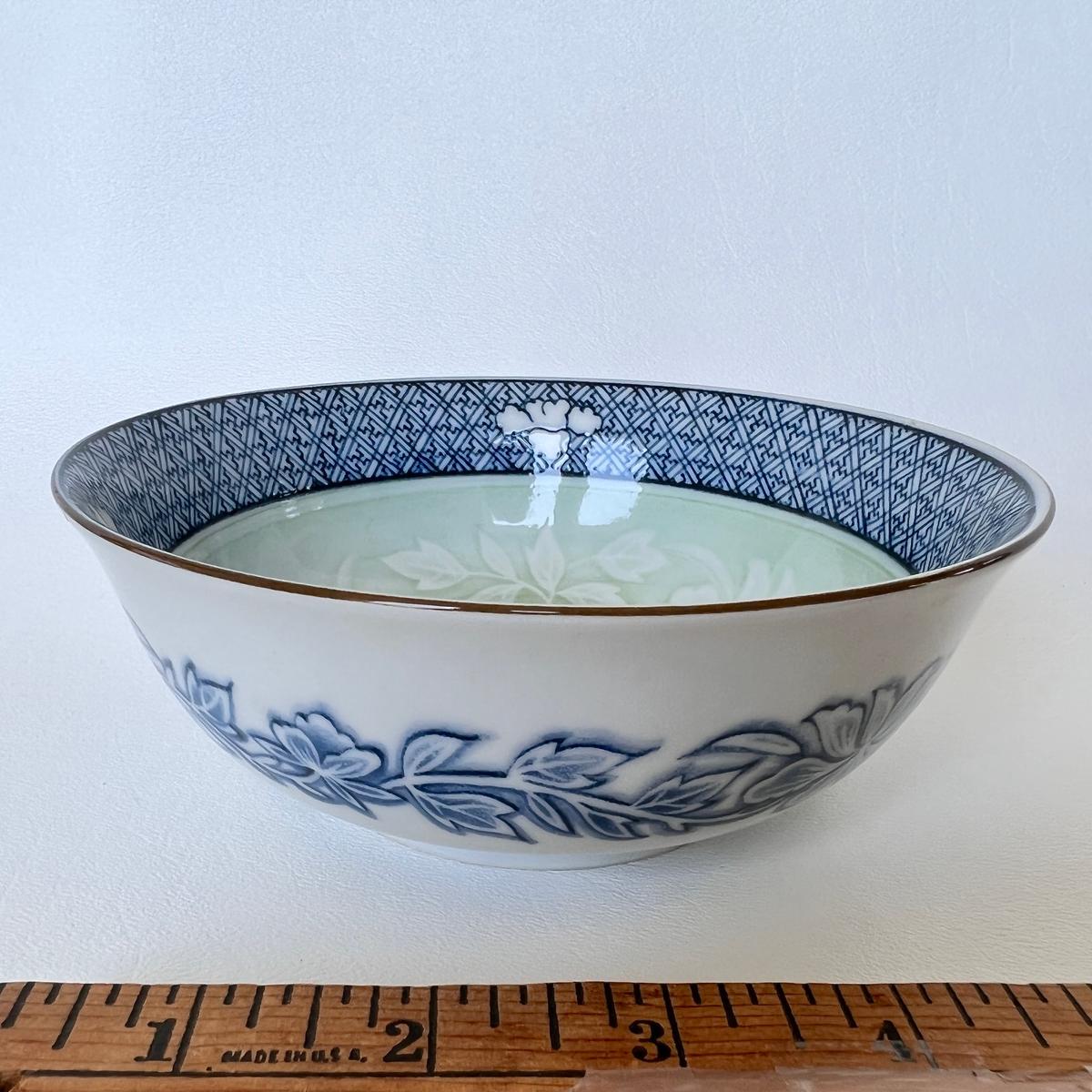 Andrea by Sadek Oriental Bowl with Silver Edge