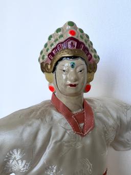 Korean Puppet on Display Stand
