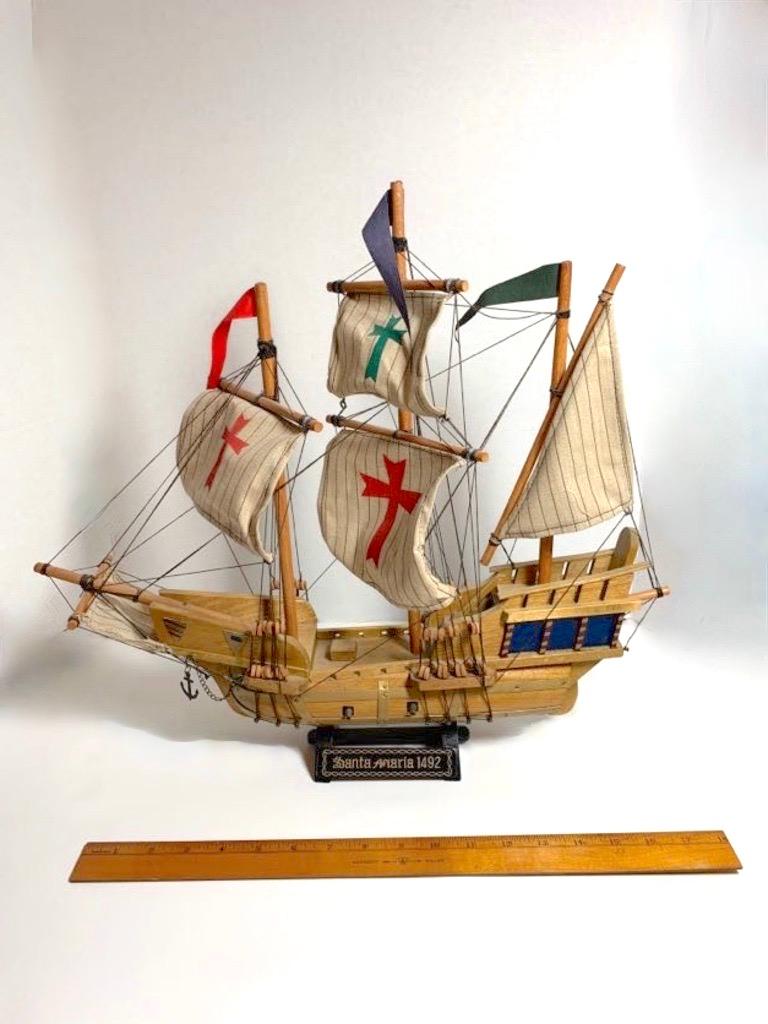 Model Boat of 1492 Santa Maria