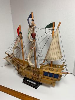 Model Boat of 1492 Santa Maria