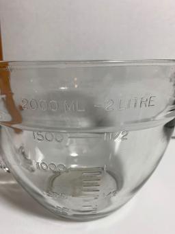 Anchor Hocking 8-Cup Glass Measuring Bowl