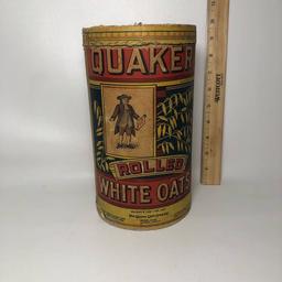 Vintage Quaker Oats Cardboard Box