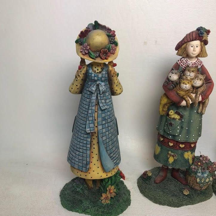 Lot of 3 Ellen Stouffer Figurines