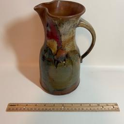 Hand Thrown Pottery Pitcher