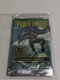 Lot of 1995 Skybox DC Legends Super-Premium Chromium Cards
