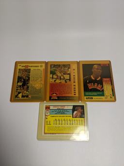 Lot of 4 Harold Miner Highlight Moments NBA Trading Cards