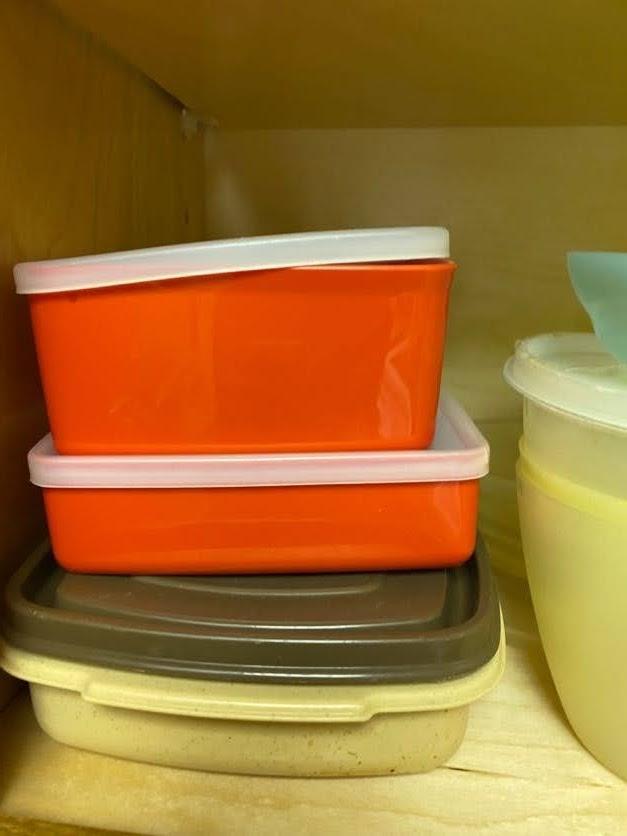 Cabinet Lot of Assorted Tupperware