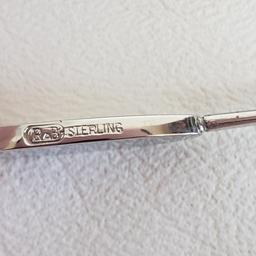 Reed and Barton Sterling Silver Toothpick with Leather Case