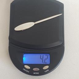 Reed and Barton Sterling Silver Toothpick with Leather Case