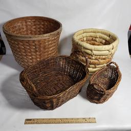 Lot of Assorted Baskets