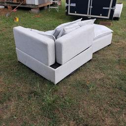 Gray Adjustable Small Sectional