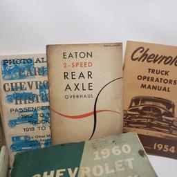 Lot of Vintage Chevrolet Books