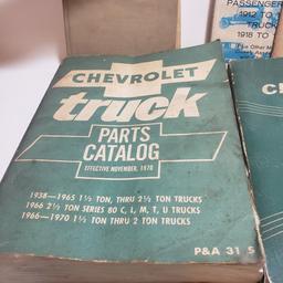 Lot of Vintage Chevrolet Books