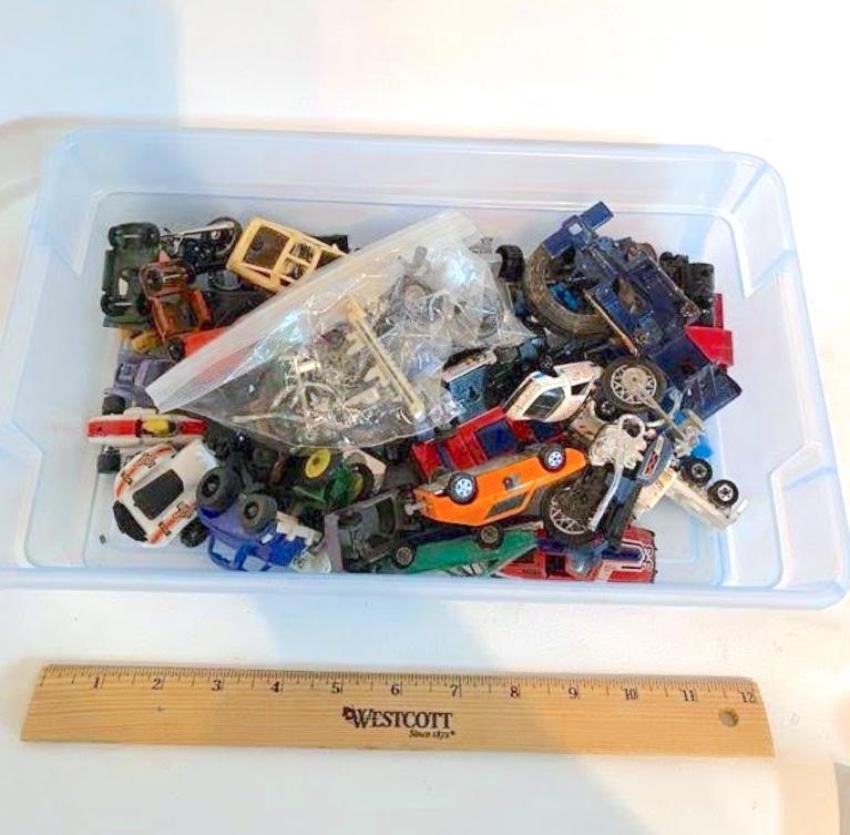 Vintage Lot of Various Die-cast Cars