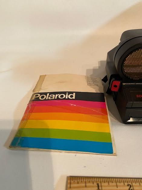 Vintage Polaroid Pronto One Step Camera with Leather Case