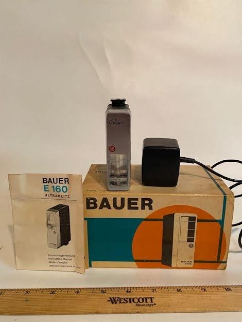 Vintage Bauer E 160 Ultrablitz Camera in Original Box