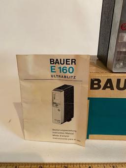 Vintage Bauer E 160 Ultrablitz Camera in Original Box