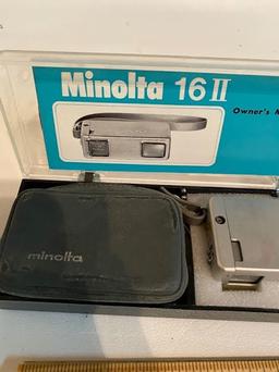 Vintage Minolta -16 ll Camera & Accessories