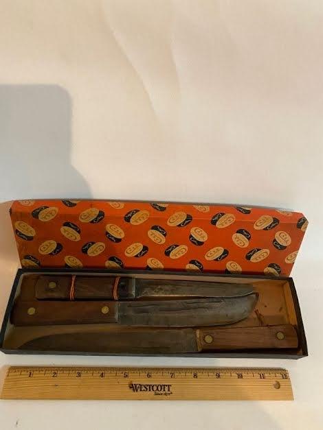 Vintage Case Knife Set in Original Box