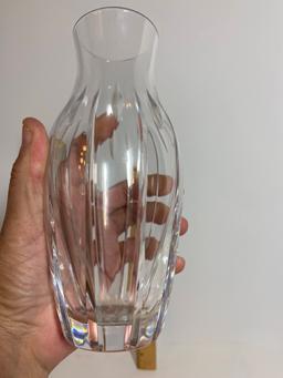 Vintage Atlantis Full Lead Crystal Vase