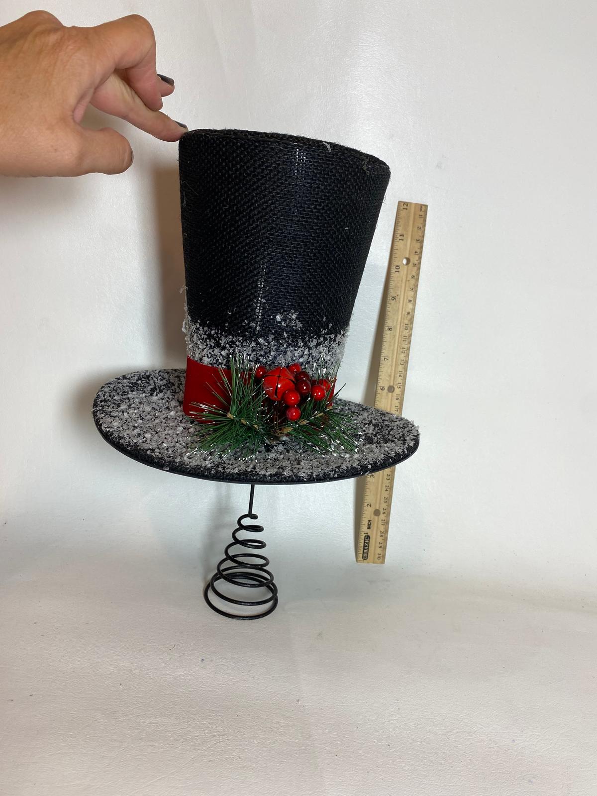 Snowman Hat Tree Topper